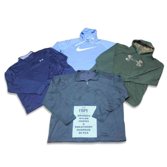 40X Brand nylon sweat hoodies