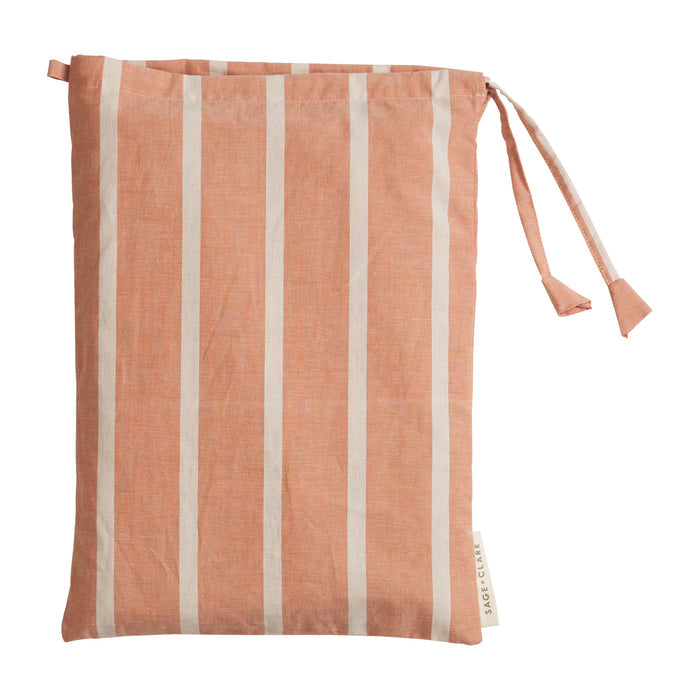 Abrielle Cotton Euro Pillowcase Set - Creme Caramel