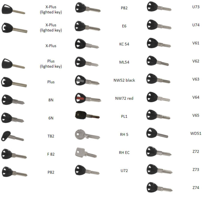 Abus Spare Key - 6 week turnaround time