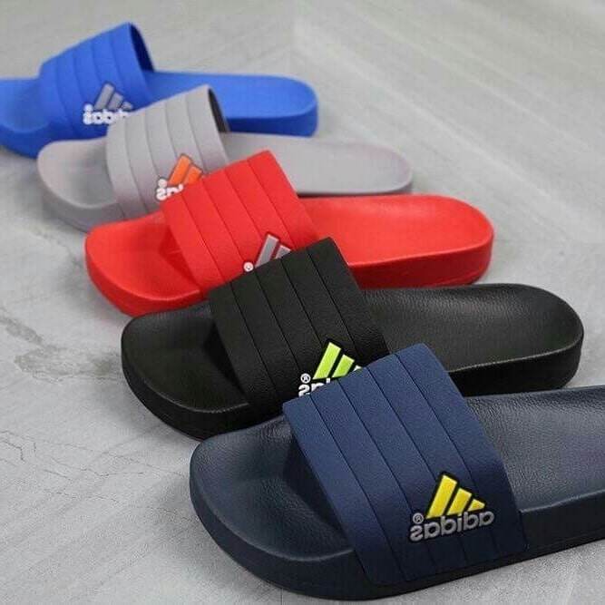 adidas slides side view comfort sole