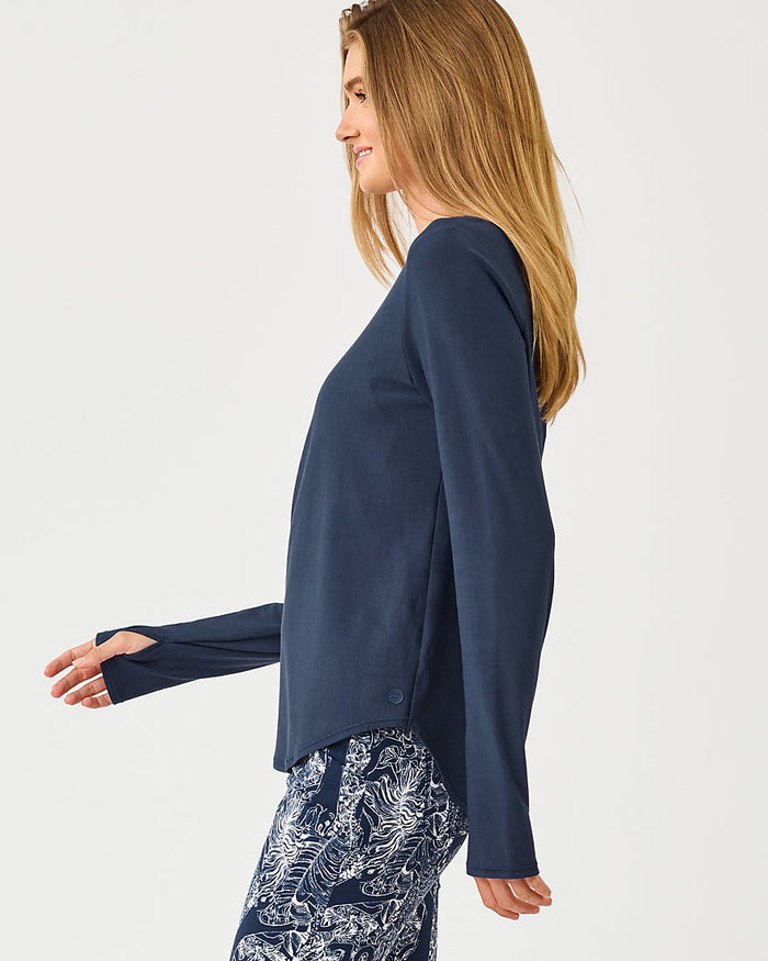 Lilly Pulitzer - Affirmation Pullover - Low Tide Navy