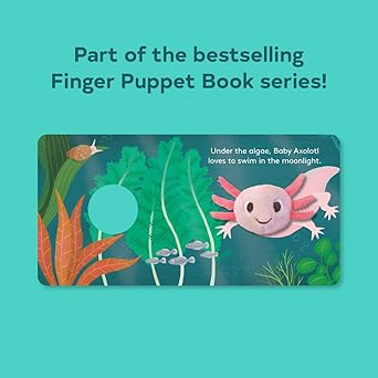 Baby Axolotl: Finger Puppet Book - Findlay Rowe Designs