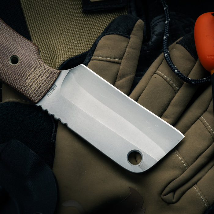Kim Breed Cleaver — alternate angle — Empire Outfitters