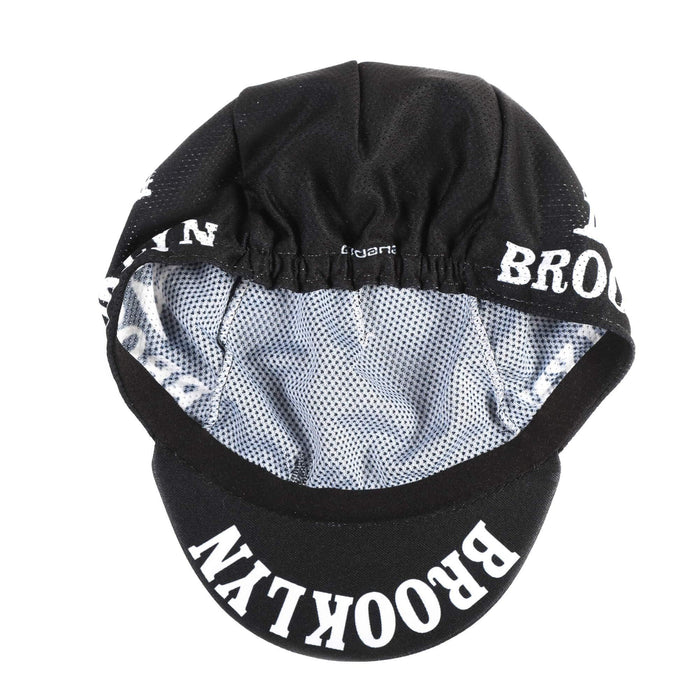 BROOKLYN BLACK MESH CYCLING CAP BLACK by Giordana Cycling, , Made in Italy