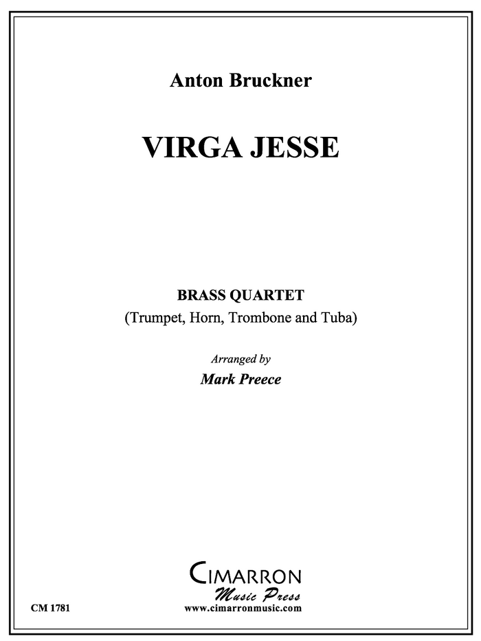 Bruckner - Virga Jesse - Brass Quartet
