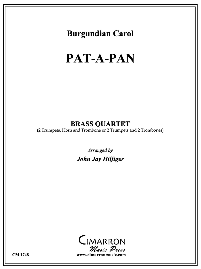 Burgundian Carol - Pat-A-Pan - Brass Quartet
