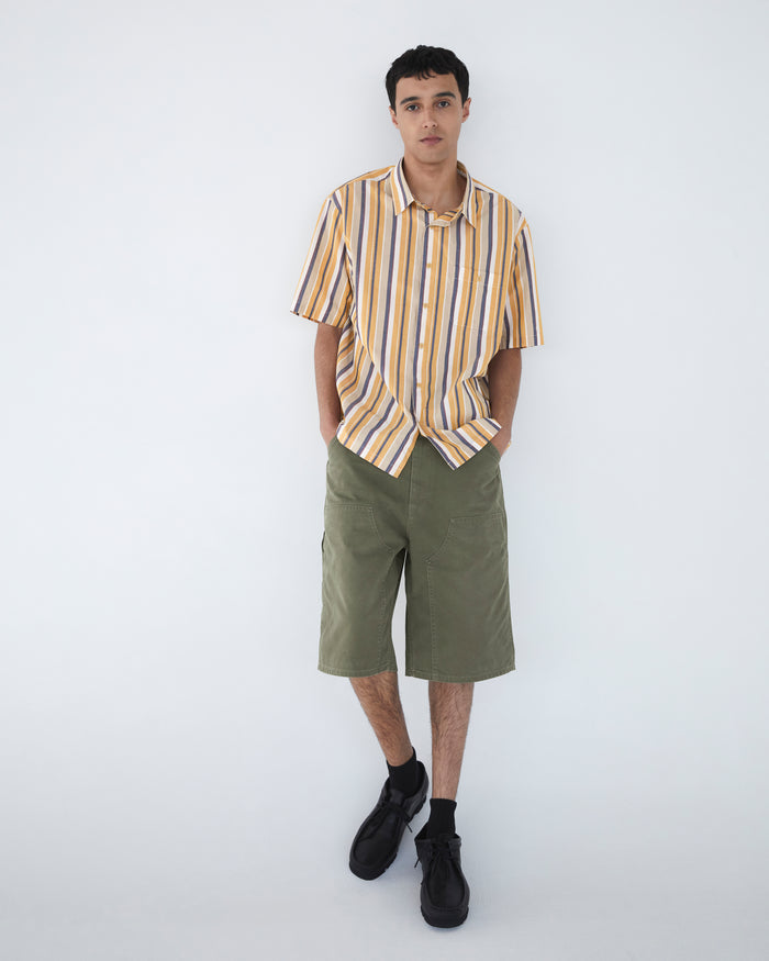 Cabana Stripe S/S Shirt Orange