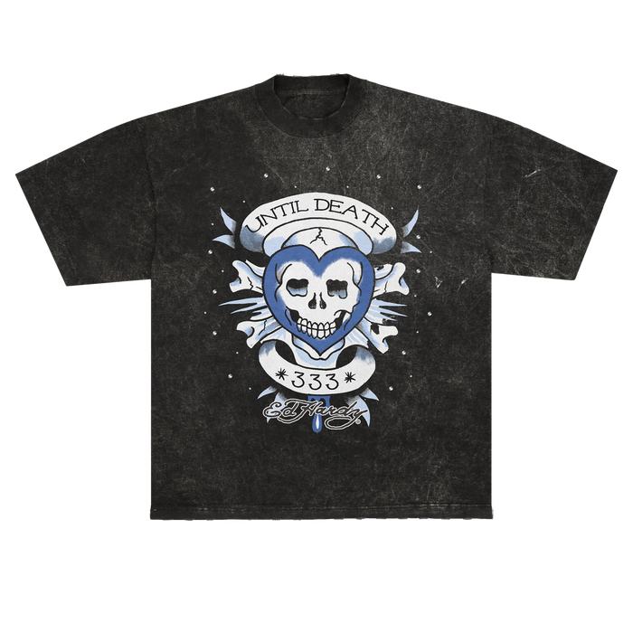 Camiseta "Until Death" Ed Hardy x Matuê