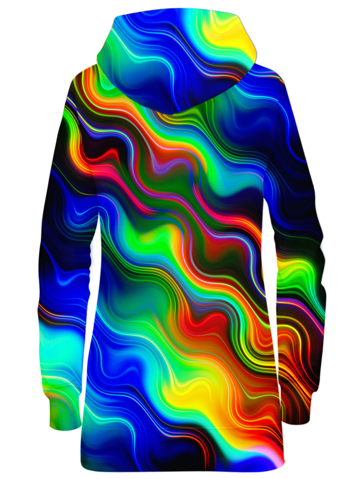 Color Wave Hoodie Dress Noctum X Truth Epic Hoodie