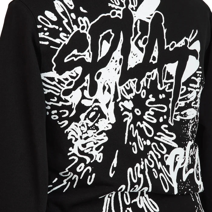 Comme Des Garçons SHIRT x Christian Marclay Print C Hooded Sweatshirt - Black