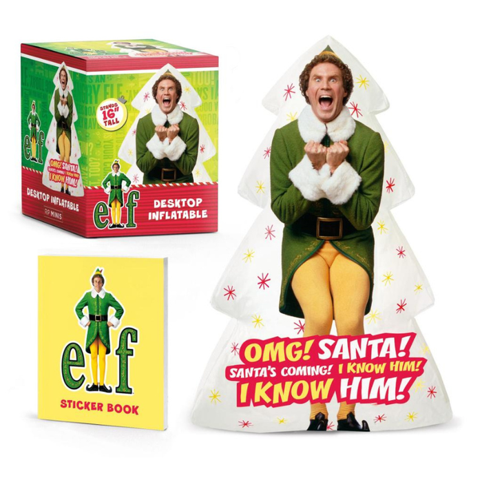 Desktop Inflatable Buddy the Elf