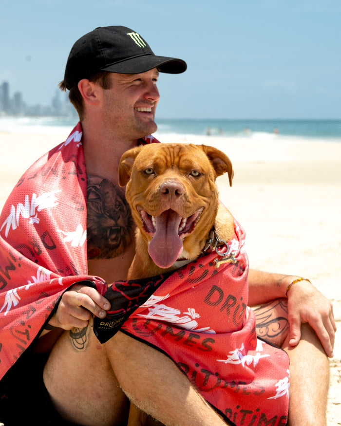 DT25 | Harry Bink - 'Scorched' Beach Towel