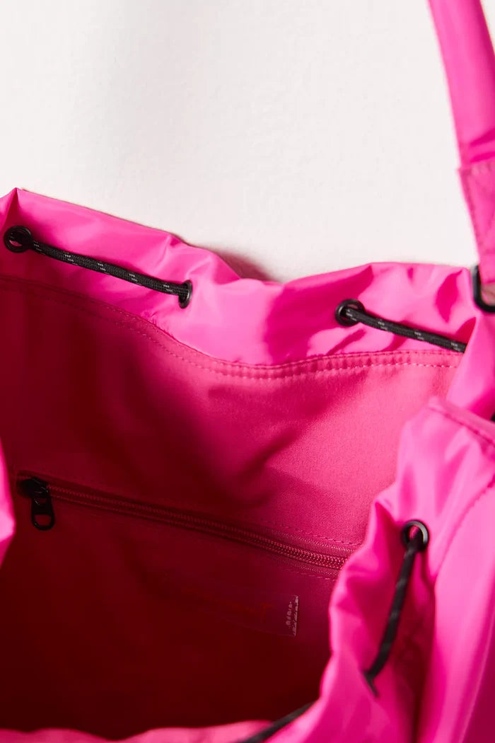 Free People Ego Boost Bucket Fuchsia Close Up Detail