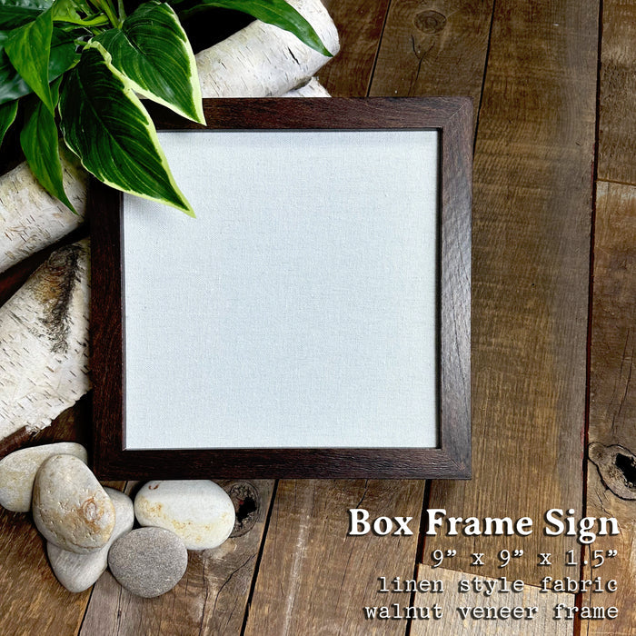 Elevation Sign - Custom Framed Sign