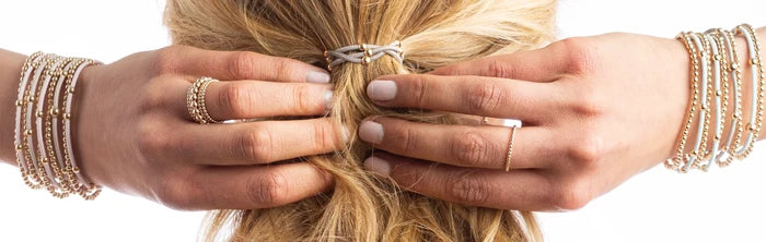 Enewton - "e"ssentials Hair Bracelet - Light Pink - Findlay Rowe Designs