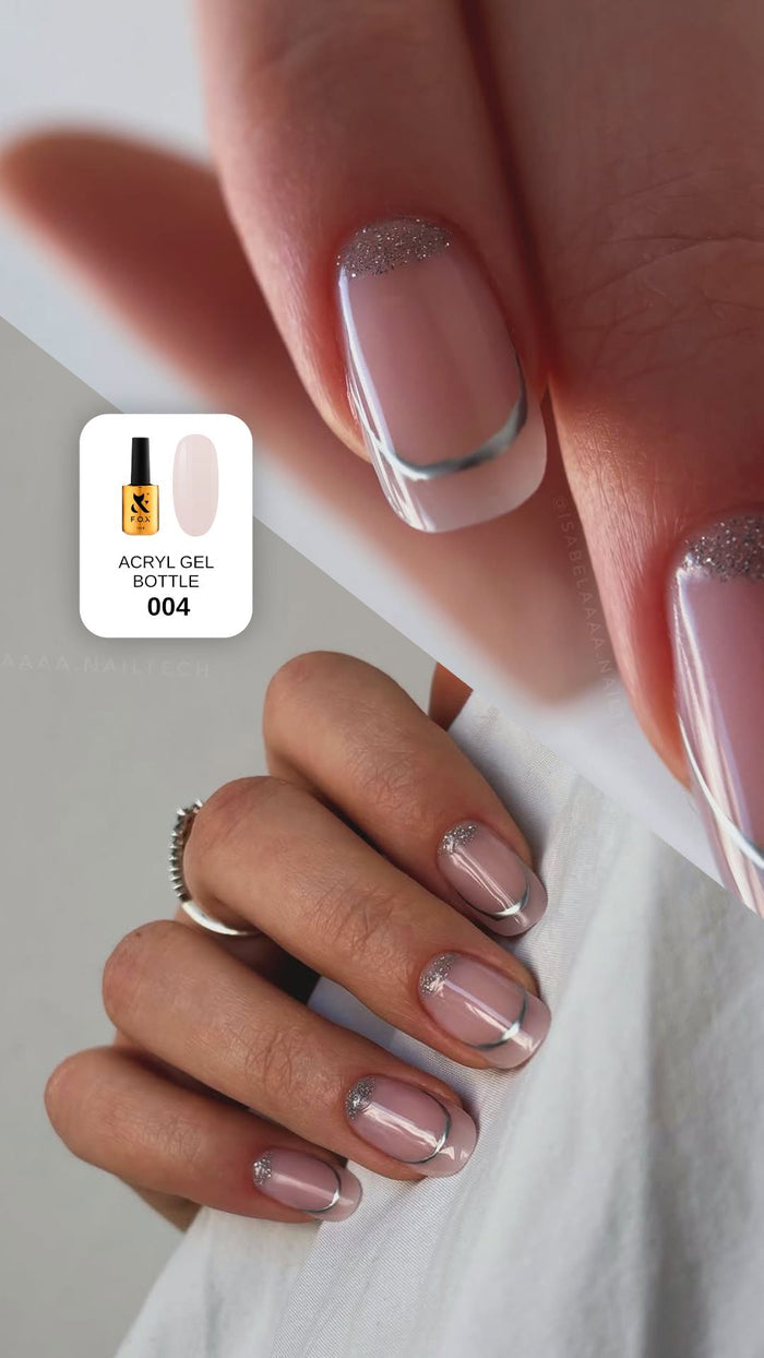 F.O.X Acryl Gel Bottle 004, 30 ml Acryl Gel F.O.X