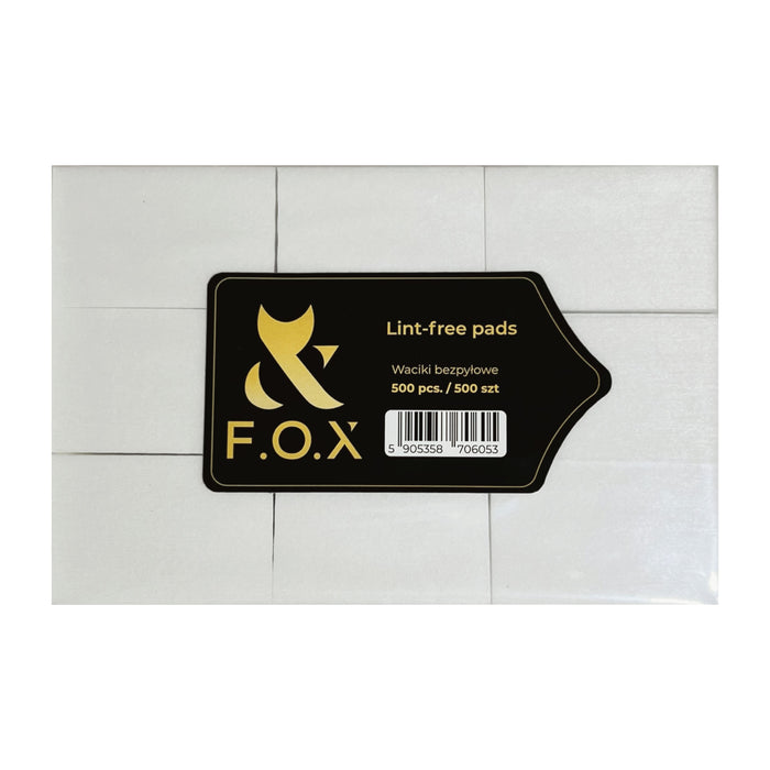F.O.X Lint-free nail wipes (500 pcs) Nail tools F.O.X