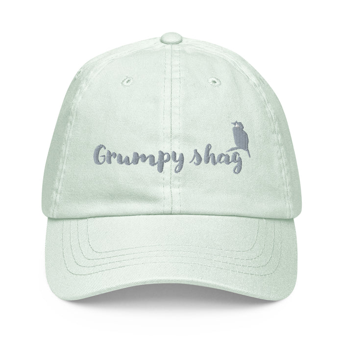 Grumpy shag baseball hat