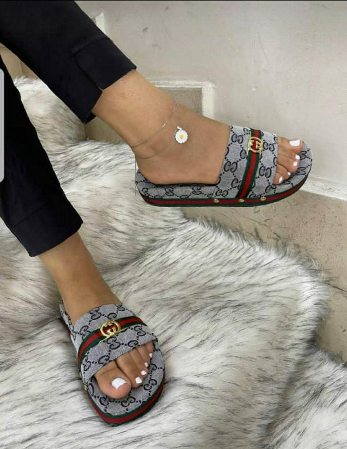 Gucci slide sandals UAE – front view