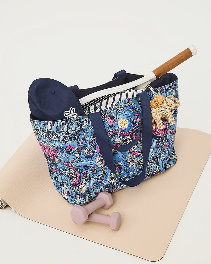 Lilly Pulitzer - Gwp Tote Bag - Multi Paisley Parade