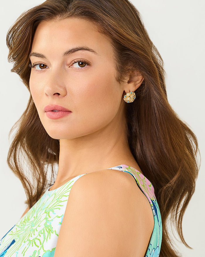 Lilly Pulitzer - Harlillyquin Stud Earring - Multi