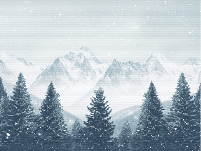 High Mountain Snowfall