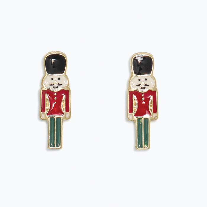 Holiday Nutcracker Earrings