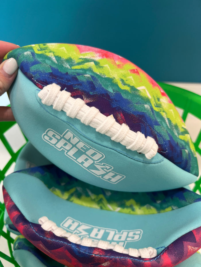 Rainbow Neoprene Neo-Splash Football