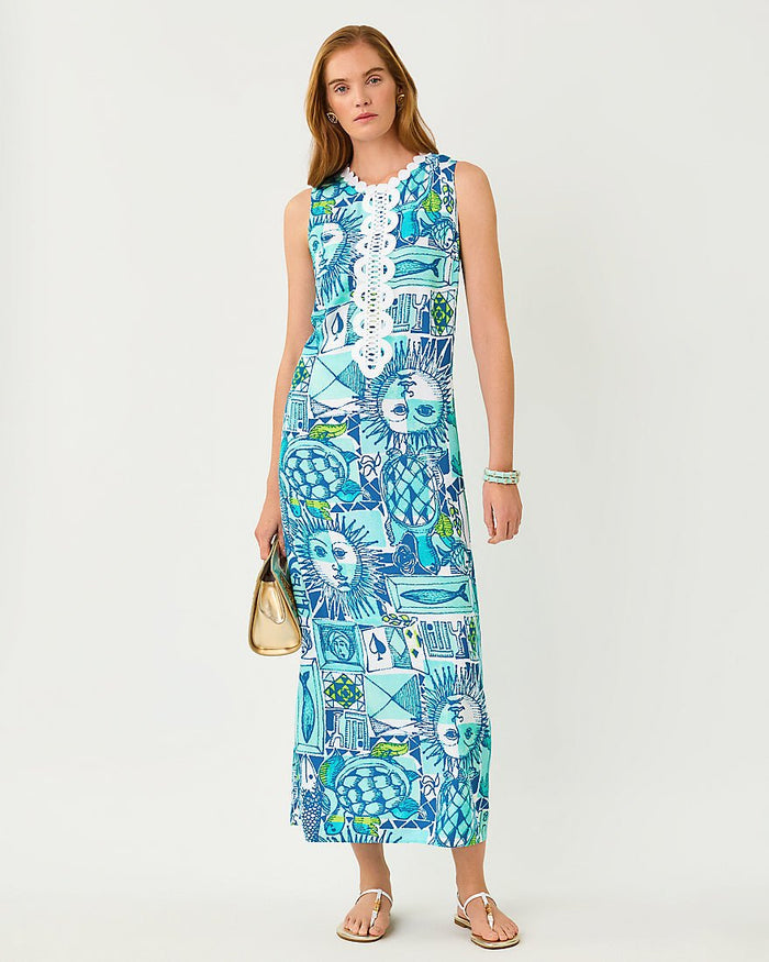 Lilly Pulitzer - Iris Maxi Dress - Mint Condition Harlillyquin