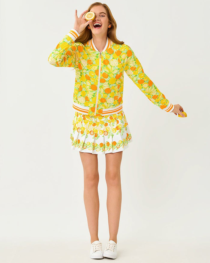 Lilly Pulitzer - Jaydea Jacket Upf 50 Plus - Island Palm Zesty