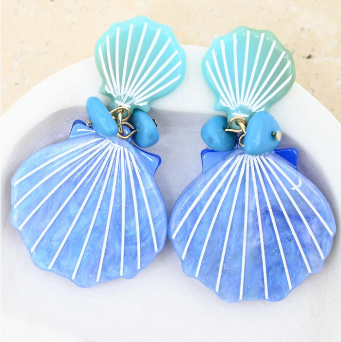 Kira Shell Earrings