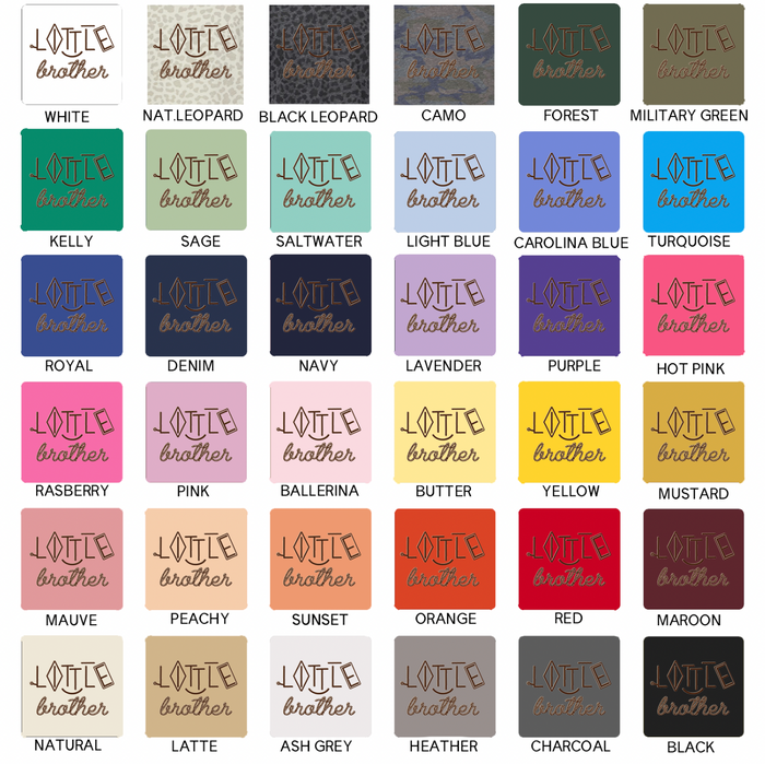 Little Brother Branded– Infant/Toddler/Youth