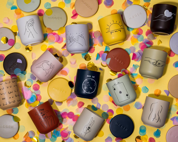 MÆGEN - Vox Candle - Busts - Deadnettle & Tobacco