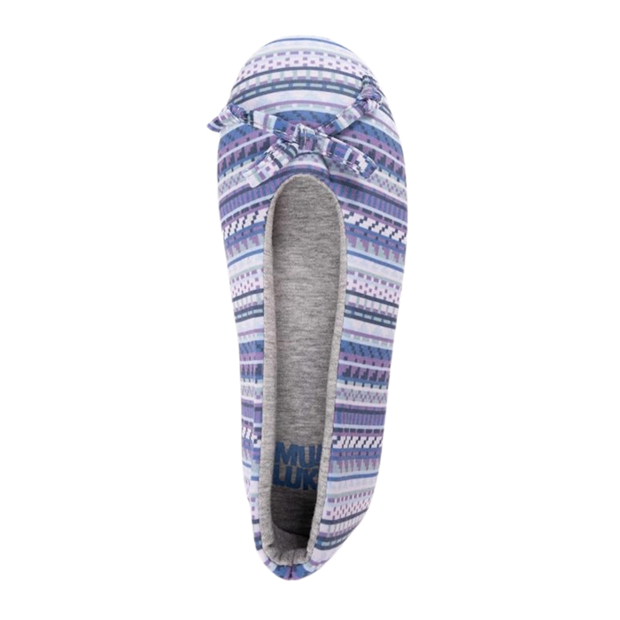 Muk Luks Women's Jolee Jersey Ballerina Slippers - 1100103-460