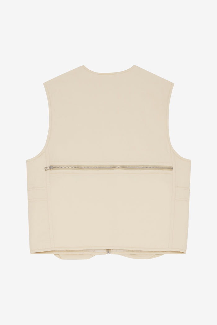 MULTIPOCKET VEST 42 / CREAM