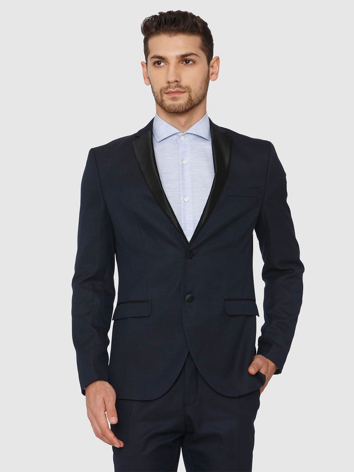 Navy Blue Double Button Tux