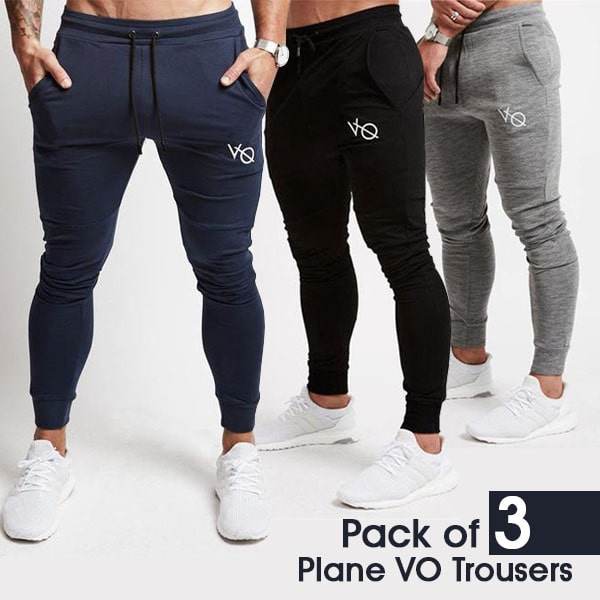 PACK OF 3 PLANE VO TROUSERS - Dubai Offers Today