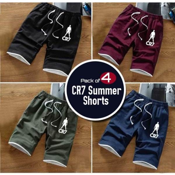 PACK OF 4 CR7 SUMMER SHORTS - Dubai Offers Today