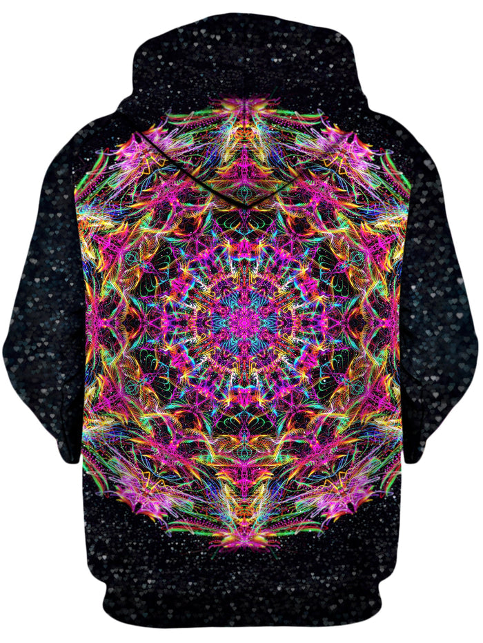 Pastel Warp Unisex Zip-Up Hoodie Art Designs Works Epic Hoodie