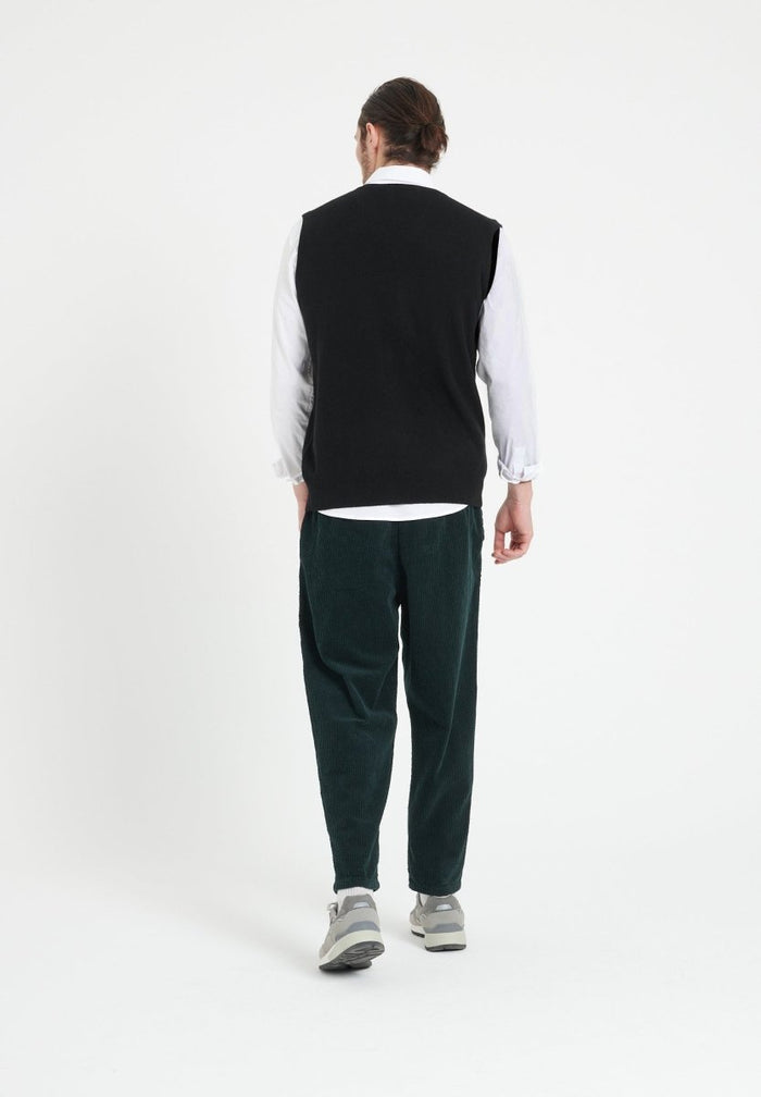 LUKE 9 Gilet sans manches en cachemire noir