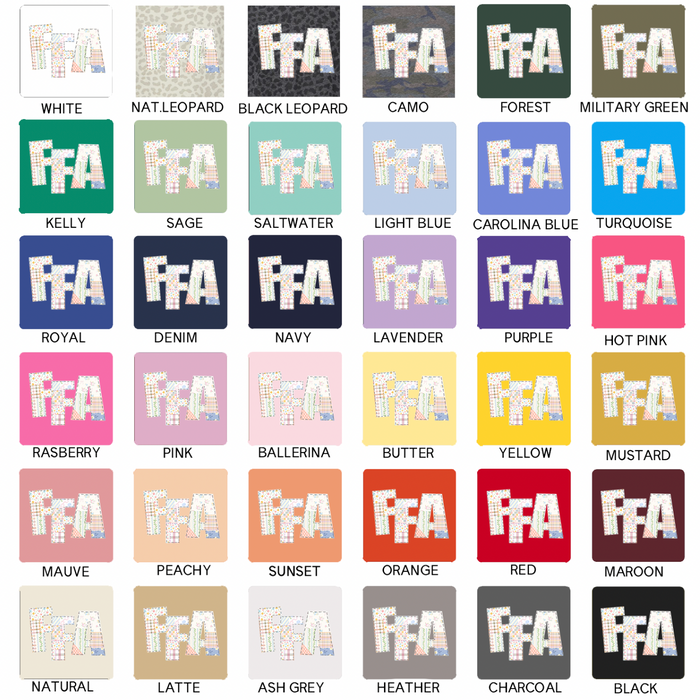Quilted FFA– Infant/Toddler/Youth