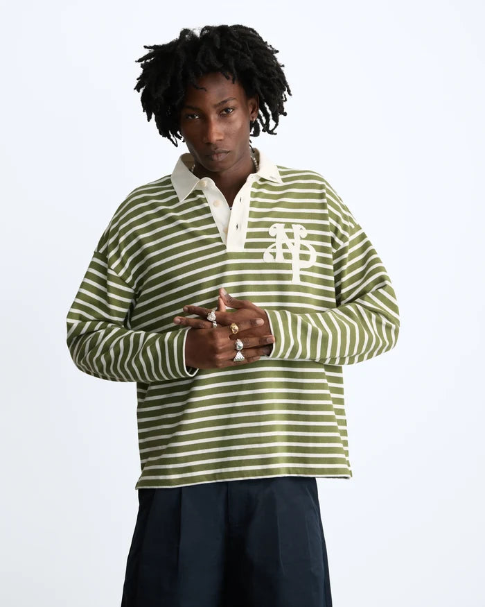 Rayas Polo Green
