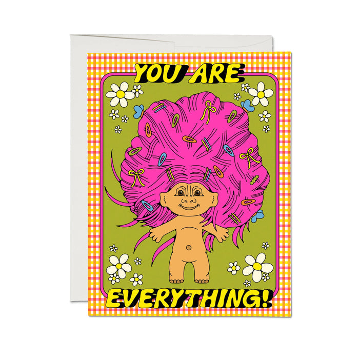 Red Cap Cards Greeting Card - You Are Everything