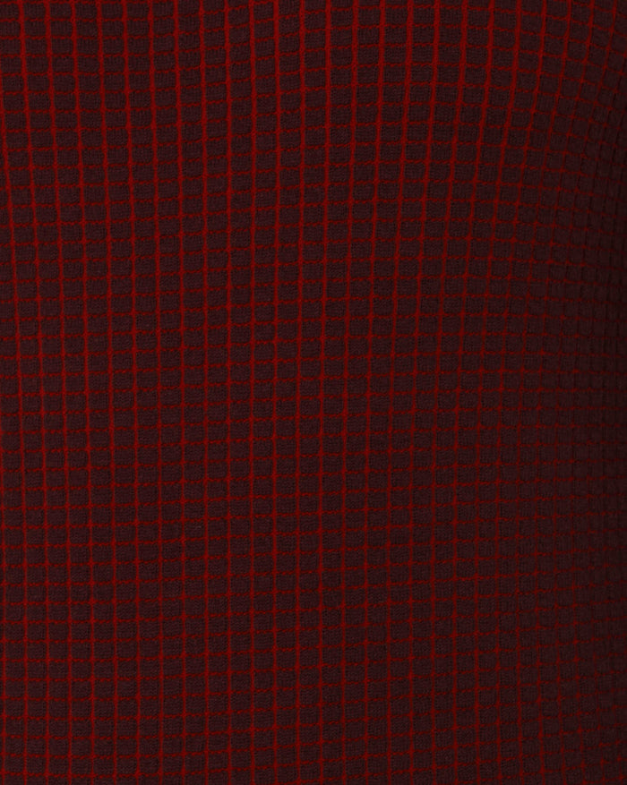 Red Check Pullover