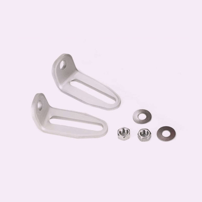 Replacement lamp bracket only - rear R version - silver