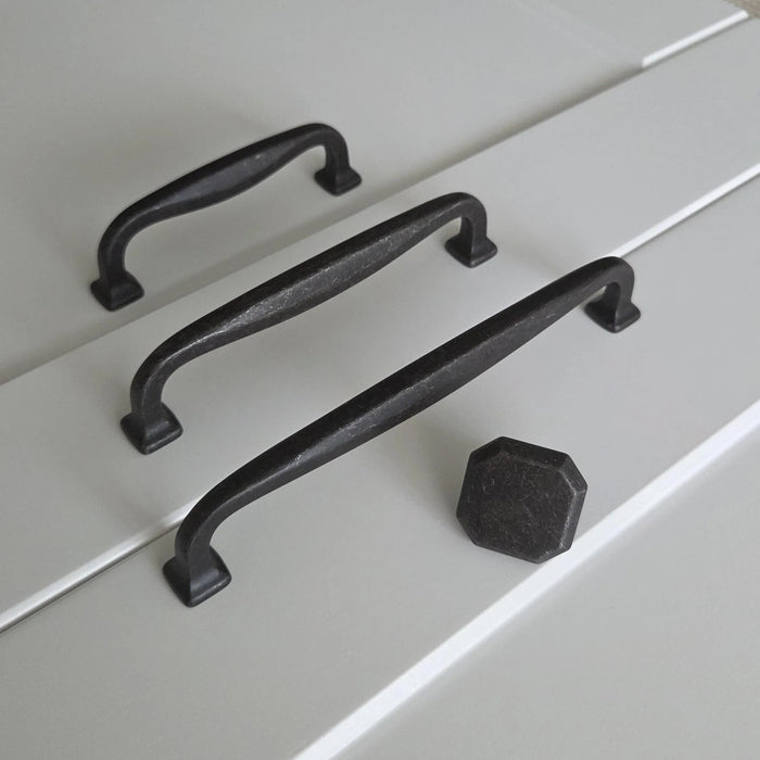 Rustic Cabinet Drawer Pulls - Old West Iron