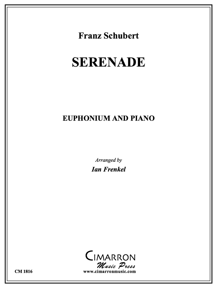Schubert - Serenade - Euphonium and Piano