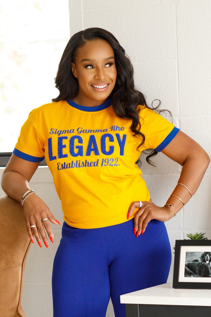 SGRho Legacy Chenille Tee