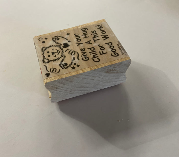 Teacher's Stamp - Hug - Creative Shapes Etc.