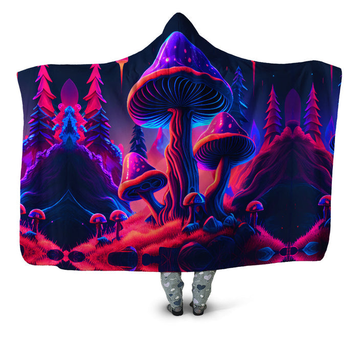 Shroom Trip Hooded Blanket iEDM Epic Hoodie
